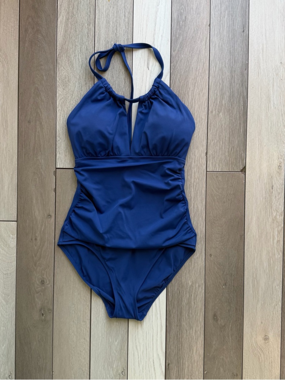 Lauren Ralph Lauren Blue One Piece Swimsuit Size 8